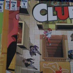 IDW "Clue" 1-6 Full Comics Series