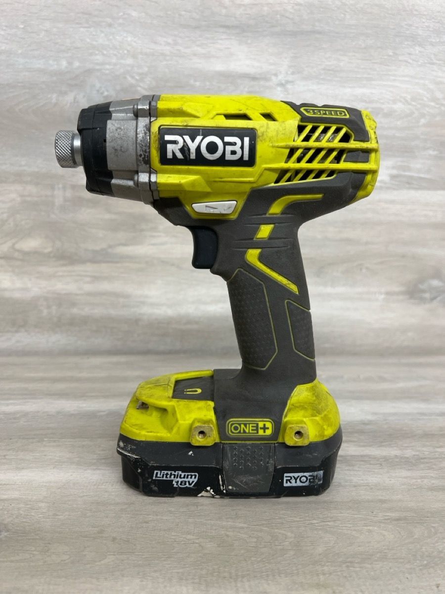 Ryobi Tools P237 ONE+ 18V Cordless 1/4 in. Impact Driver with Battery (PO1021626)