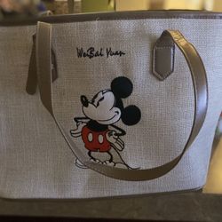  Disney Minnie High capacity handbag women Canvas bag female 2020 Tote bag cartoon bag Mickey shoulder portable shopping bag 