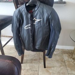 Motorcycle leather Jacket