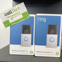 Ring Battery Doorbell Pro !! 