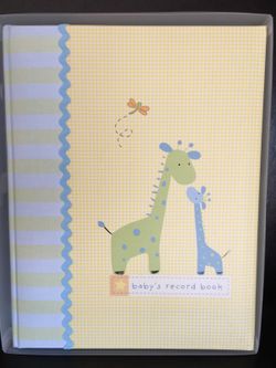 Babys record book brand new