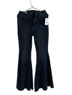 Woman jeans worn Dark