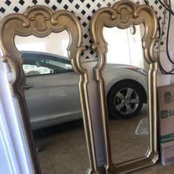 Antique Mirrors In Wood Not Plastic Or Resin 