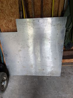 Stainless Steel Sheet with Cutout 16 Gauge 4'x4'