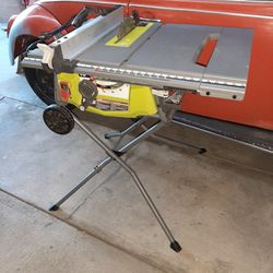 Ryobi Table Saw On Stand Exellent Condition Price Is Firm 