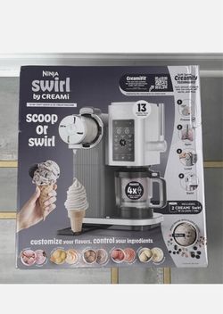 Ninja Swirl by CREAMi Ice Cream Machine