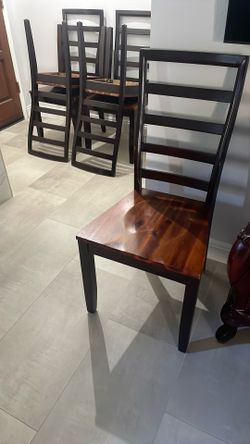 8 Dinning chairs