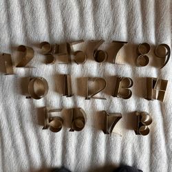 Brass Table Numbers! 