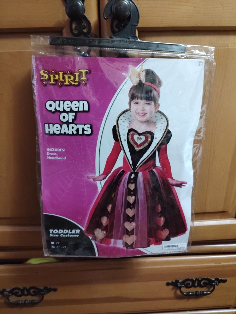 COSTUME QUEEN OF HEARTS 3T-4T
