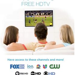 HD 1080p Motorized Rotating Outdoor Amplified TV Antenna UHF/VHF/FM/720P/1080P/4k with 150 Mile Range