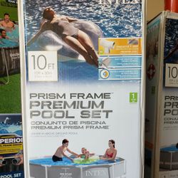 Intex 10ft X 30 in Prism Frame Pool Set