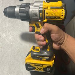 Dewalt Drill With Milwaukee Cutters 