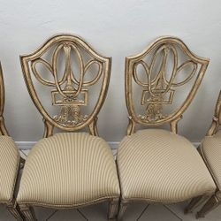 Dining set with 6 chairs—a very high-quality brand: Ferguson-Copeland.  comedor Con 6 Sillas 