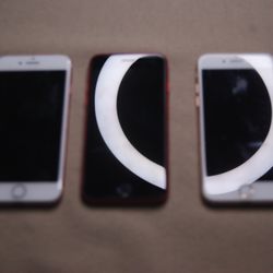 3 Identical Generation iPhone / 1 Unlock/ 2 Locked 