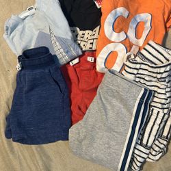 Lot Of Seven Boys Designer Tshirts Pants Shorts 24monthd