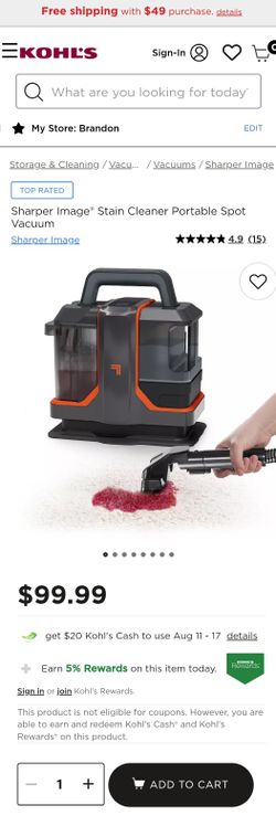 PORTABLE STAIN CLEANER😃😍🐕‍🦺🐈NEW IN BOX💯BUY Now/Save🏃🏼‍♀️🏃‍♂️Many Other Nice Items!❤️ OBO