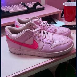 triple pink dunks