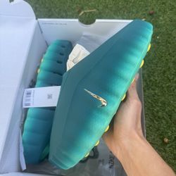 Nike Mind 001 Slide Geode Teal Light Menta 