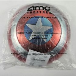 Captain America Brave New World AMC Popcorn Bucket Collapsible Shield