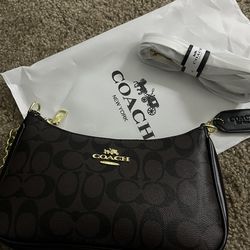 Coach Teri – Brown Signature Canvas 🤎