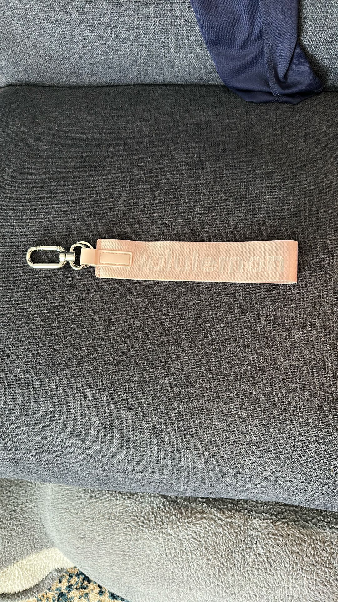 LuluLemon Keychain (Pink)