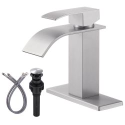 Single Handle Single Hole Bathroom Faucet 