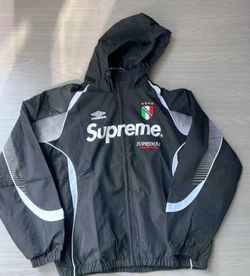 Supreme x Umbro Hooded Track Jacket Black