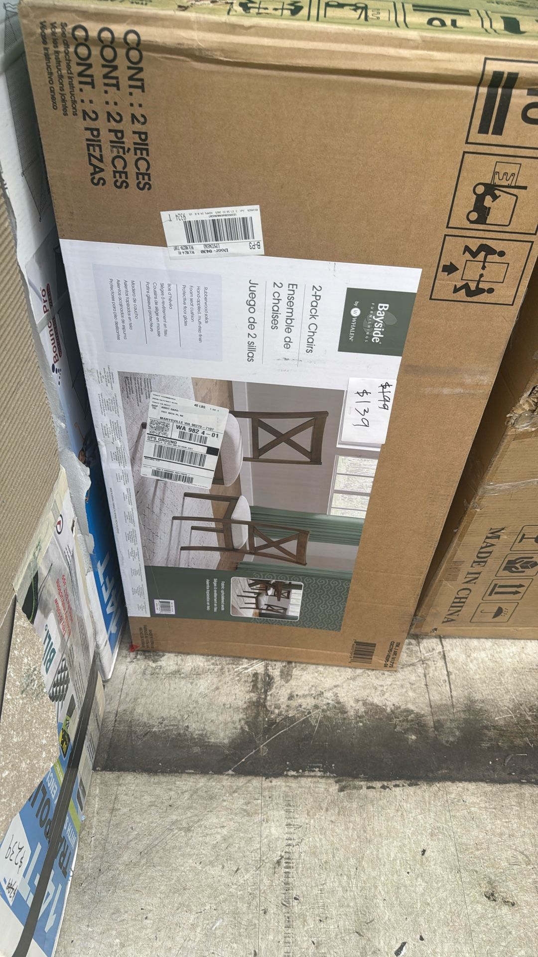 Bayside 2 Pack Chairs