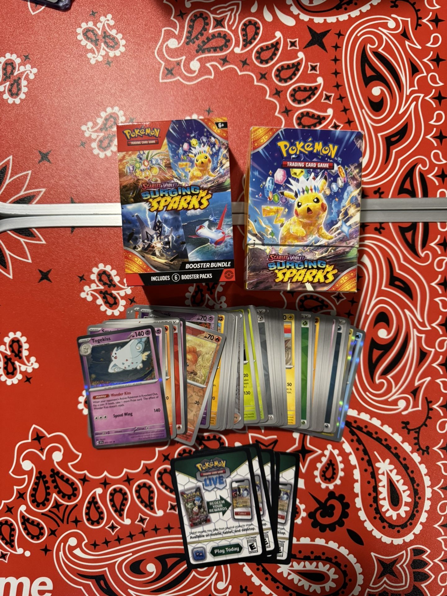 Pokemon Surging Sparks Booster Bundle - SV08: Surging Sparks (SSP)