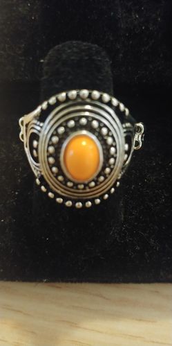 Oasis Moon Orange Ring Fashion Fix Exclusive