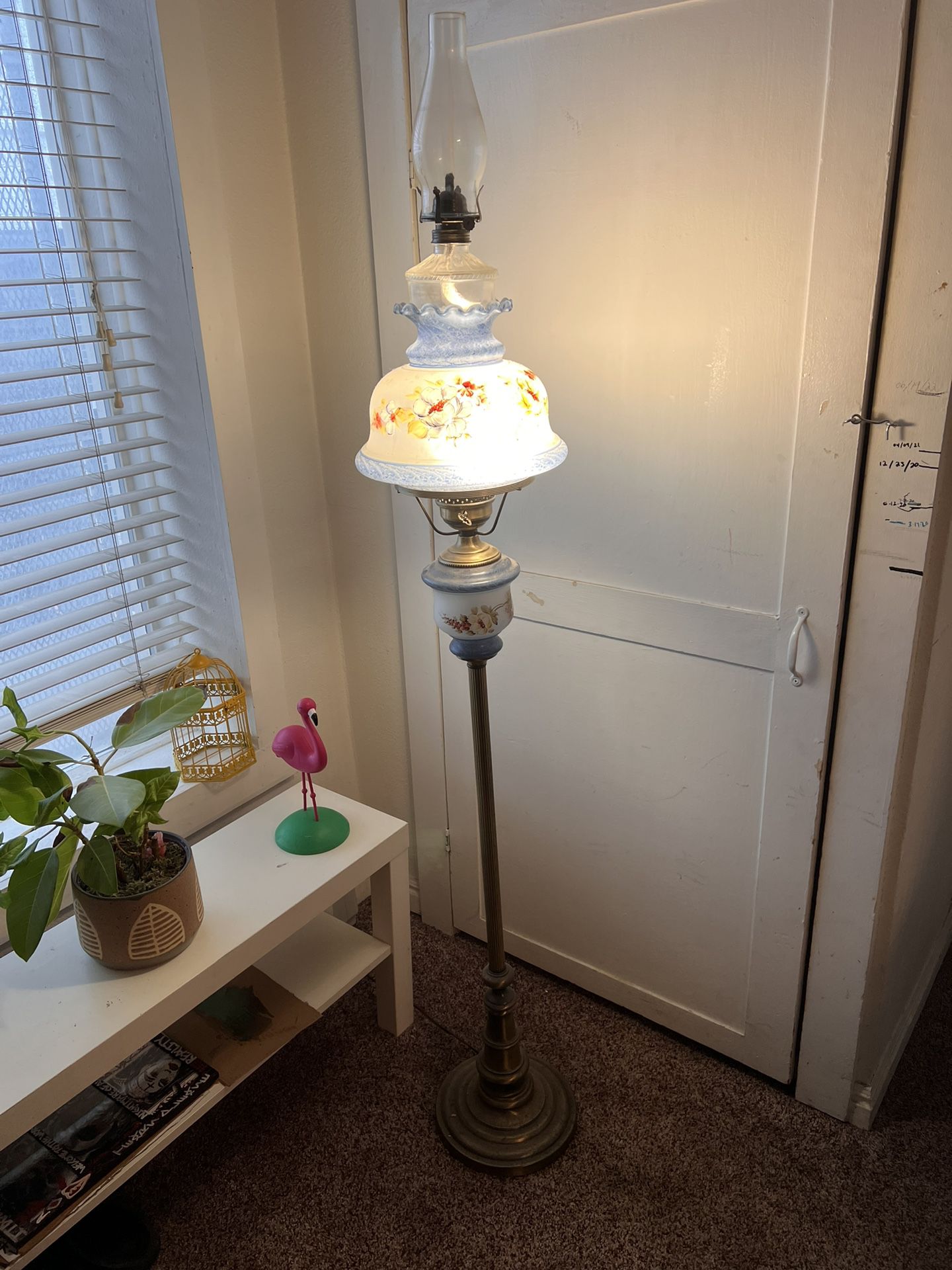 Quoizel Vintage Lamp 1941 With Farms Lqmp Light Gqs Attachment 