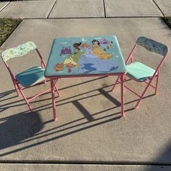 Disney Princess Table And Chairs