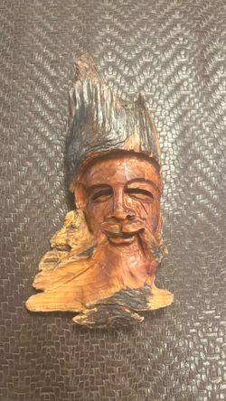 Wood carved guy