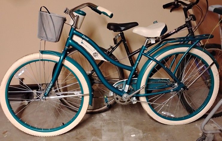 HUFFY Deluxe Womens Hybrid Cruiser Bike 26" Wheels