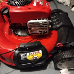 Mike New  Troy-Bilt Self Propelled Mower With Bagger