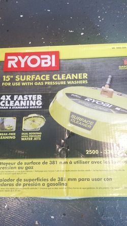 Ryobi surface cleaner