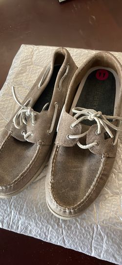 Like New Sperry Top-Siders Size 11 Men Tan Leather