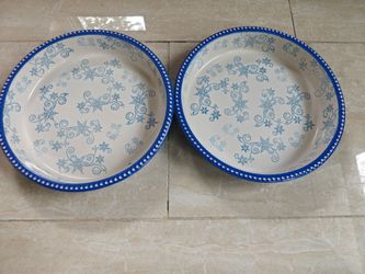 Temp-tations  9" Pie Plates / Round