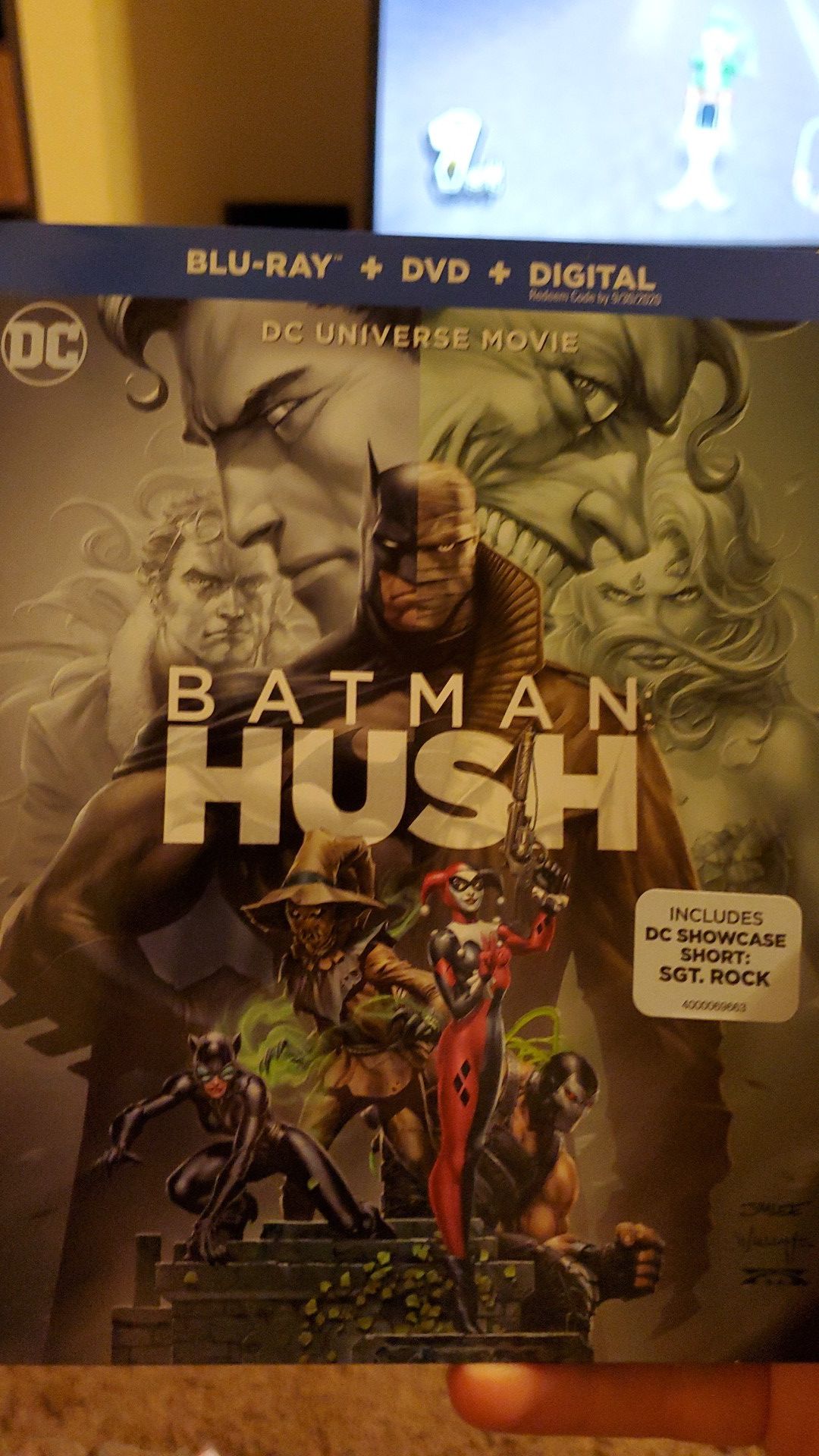 Batman Hush Blu-Ray DVD