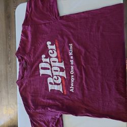 Dr. Pepper shirt Mens L
