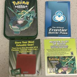 Pokemon Emerald Collectible ID Card