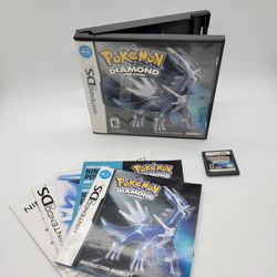 Nintendo DS Pokemon Diamond Version CIB Complete With Complete PokedexSeveral Legendary Pokemon 