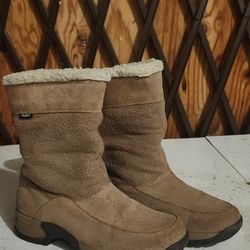 Sports Polartec Insulated Suede winter Boots - Womans 8 1/2
