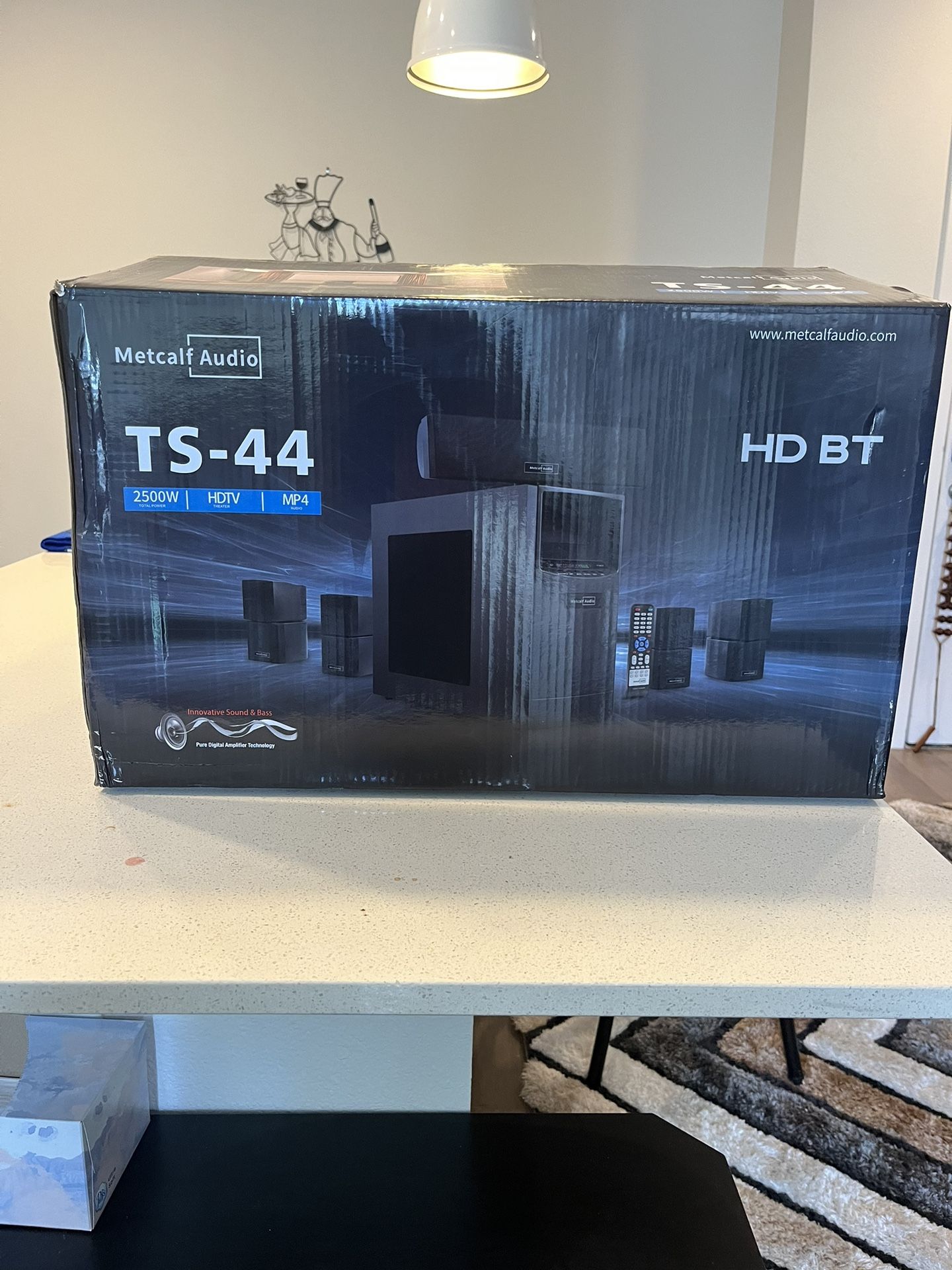 **HOME THEATER SURROUND SOUND**METCALF AUDIO TS-44**
