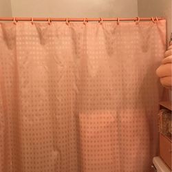 Shower Curtain/Rod/Rings