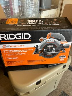 New RIDGID Circular Saw