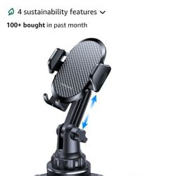 Miracase Cup Holder Phone Mount for Car, Universal Phone Holders for Your Car