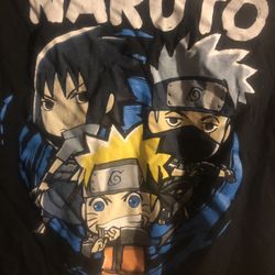 Naruto Shippuden 2007 T-Shirt Size Large