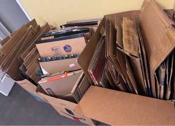 Free Mixed Moving Cardboard Boxes